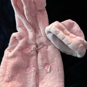 Cozy Pink Fleece Kids Vest